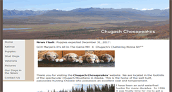 Desktop Screenshot of chugachchesapeakes.com